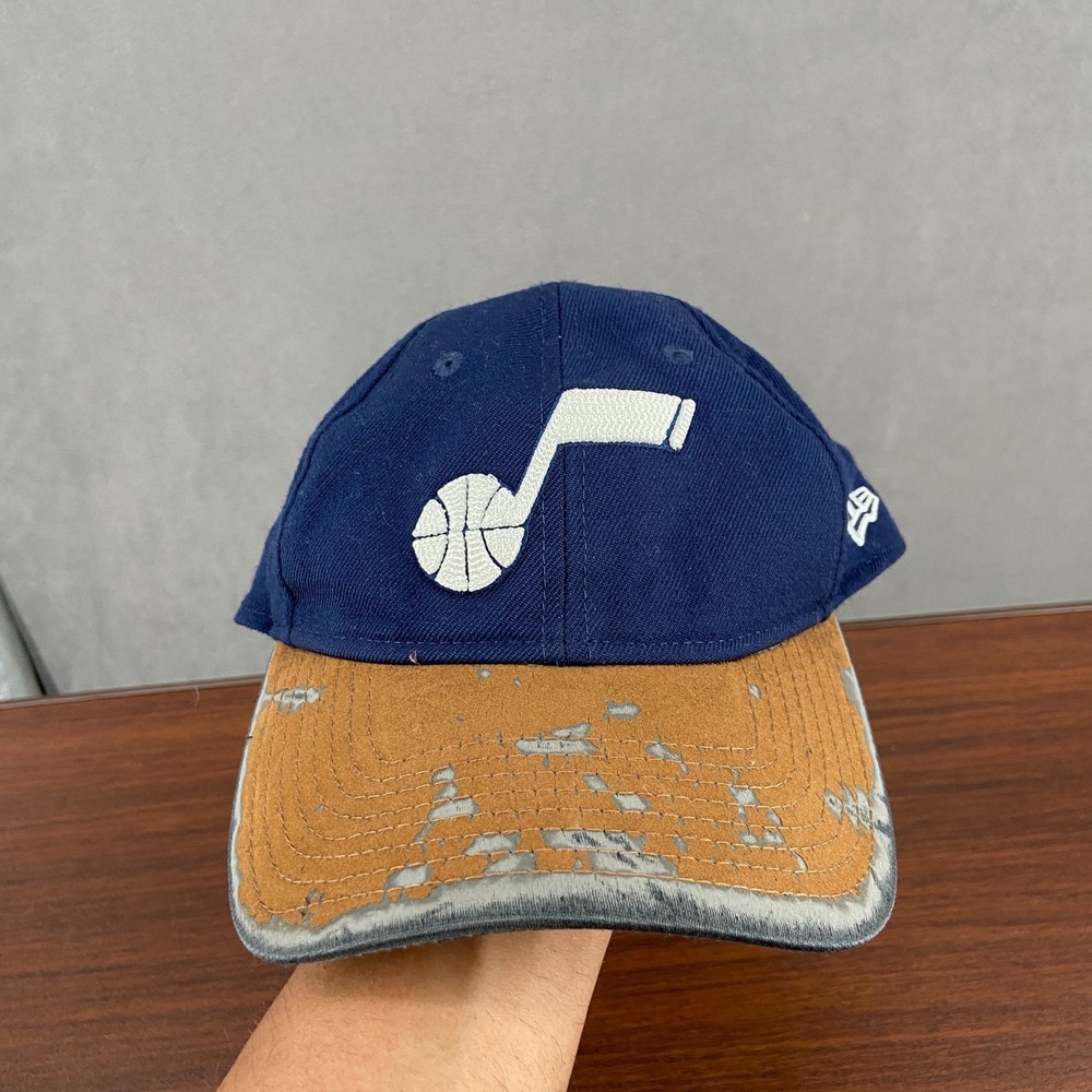 New Era 9Twenty Utah Jazz NBA Basketball Exclusive 52 Of 144 Navy Strapback Cap